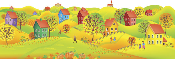 横秋横幅图片下载