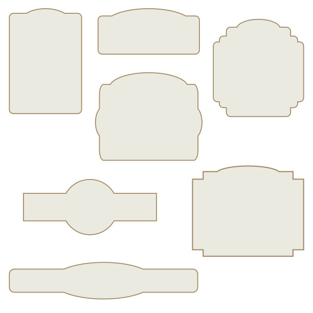 优雅的框架集。图片下载