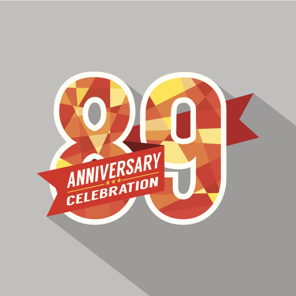 89周年庆典设计图片下载