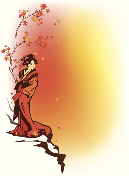 秋天的艺妓图片下载