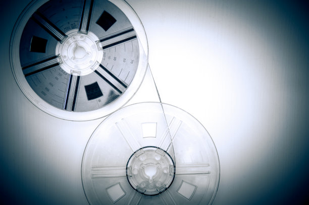 超级8毫米电影卷轴在复古色彩效果图片下载