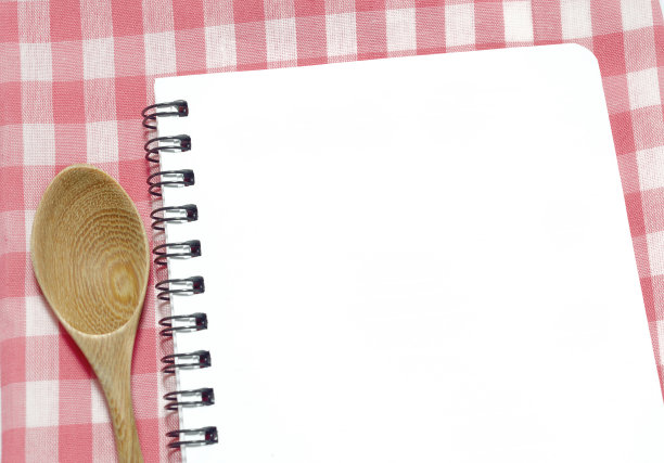 笔记本和勺子图片下载