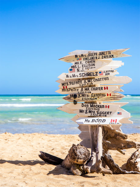 有趣的方向路标图片下载