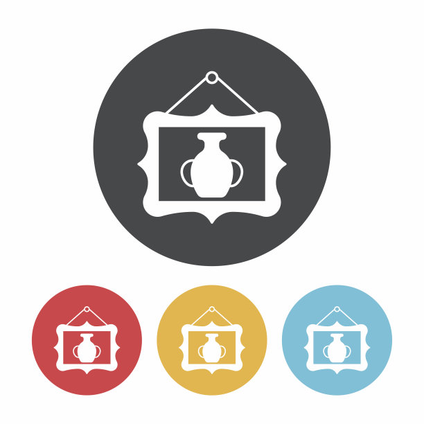 绘画作品的图标图片下载