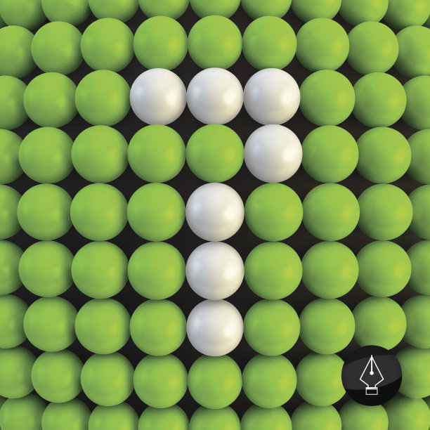 数字7。抽象的数学背景。图片下载