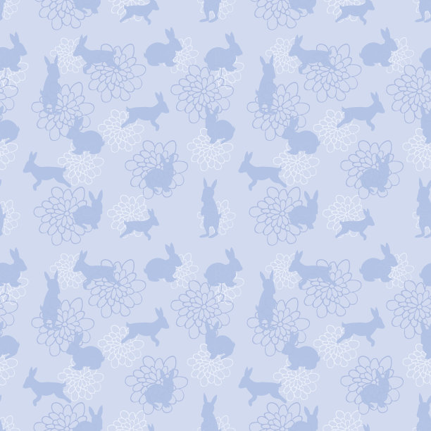 蓝色施了魔法的浅海图案图片下载