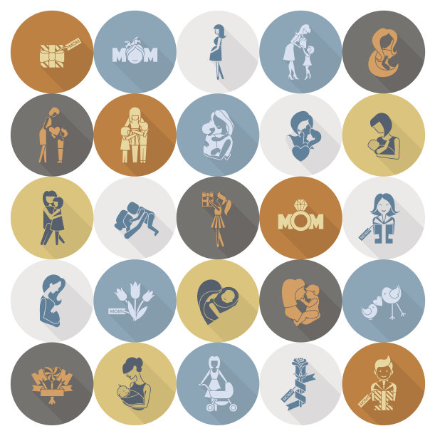 母亲节快乐图标图片下载