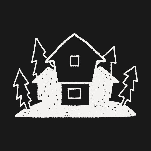 涂鸦的房子图片下载