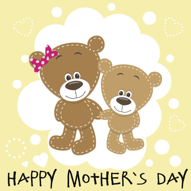 两个熊图片下载