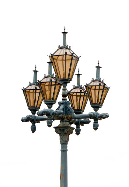 孤立的路灯图片下载