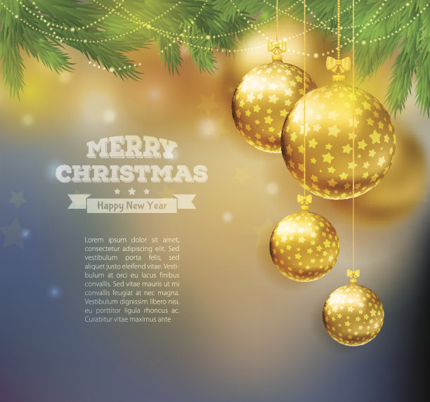 木制背景上的圣诞球图片下载