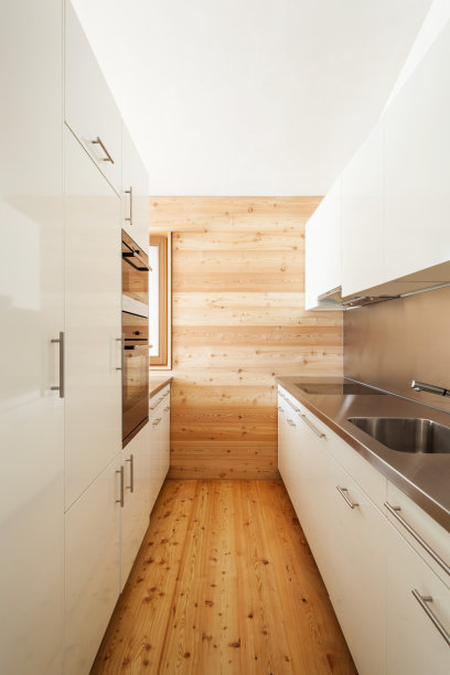 现代室内的小木屋图片下载