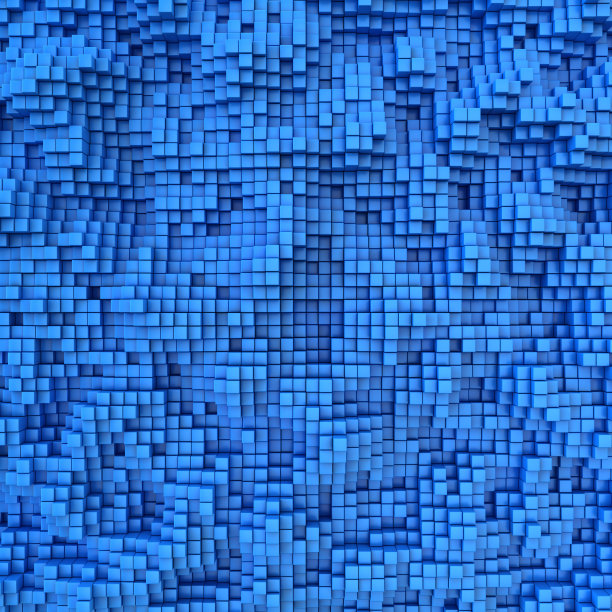 蓝色的瓷砖图片下载