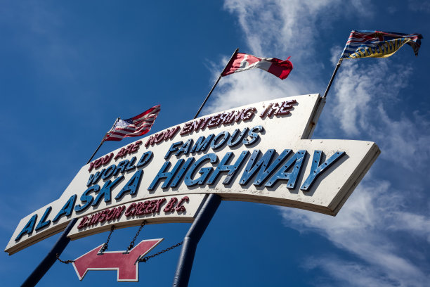 阿拉斯加公路图片下载