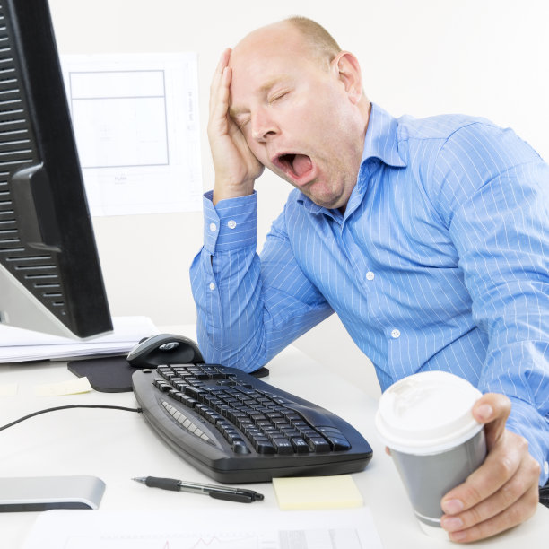 劳累过度的商人图片下载