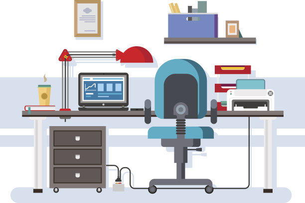 办公场所平面设计图片下载