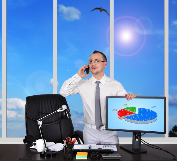 商人在办公室图片下载