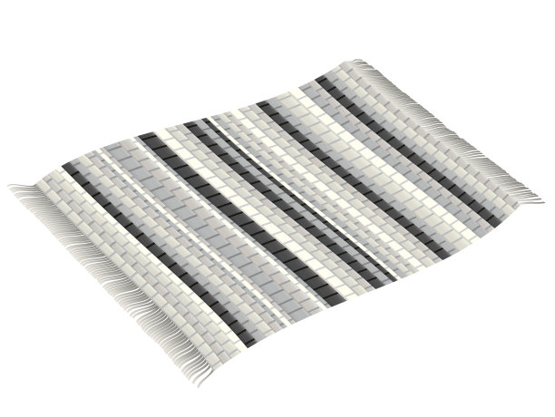 复古破布地毯黑白图片下载