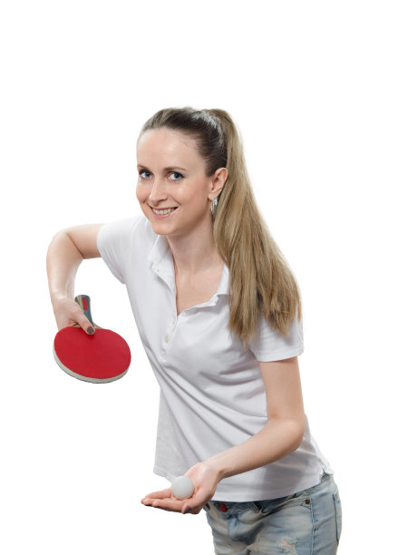 漂亮的金发手在球图片下载