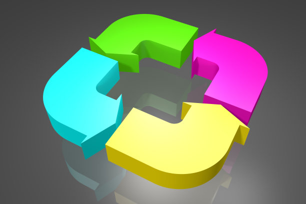 3 d箭头概念图片下载