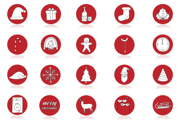 圣诞图标套装#1图片下载