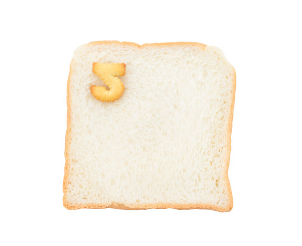 饼干数字与面包包含字母- 5图片下载