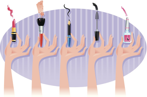 手化妆图片下载