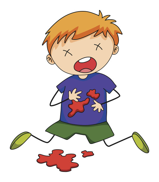 受伤的图片下载