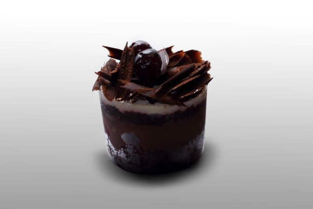 巧克力蛋糕。图片下载
