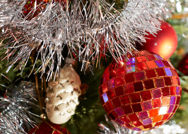 喜庆的圣诞背景图片下载