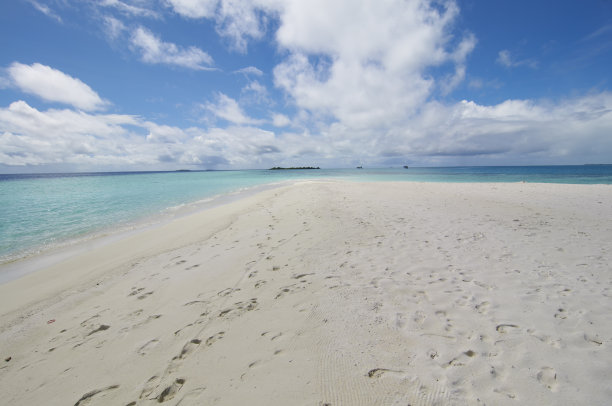 马尔代夫的海滩图片下载