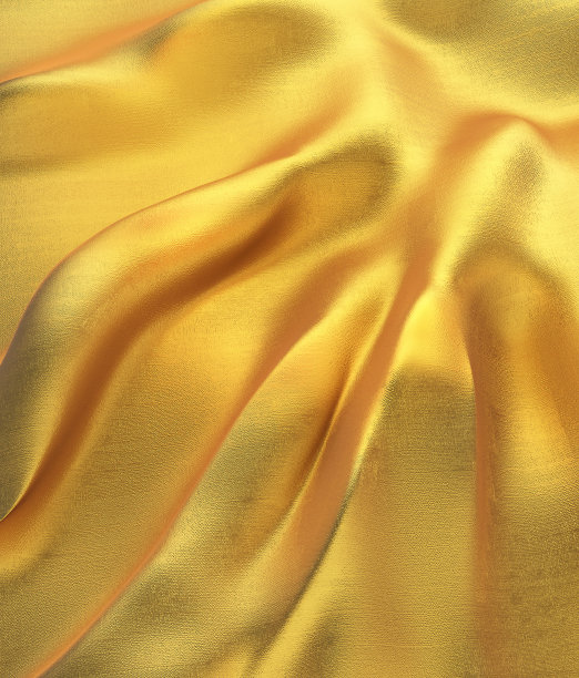 金色的丝绸的背景。图片下载