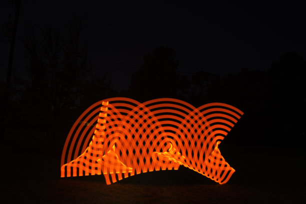 红色的抽象的光图片下载