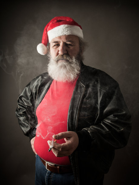 坏脾气的圣诞老人图片下载