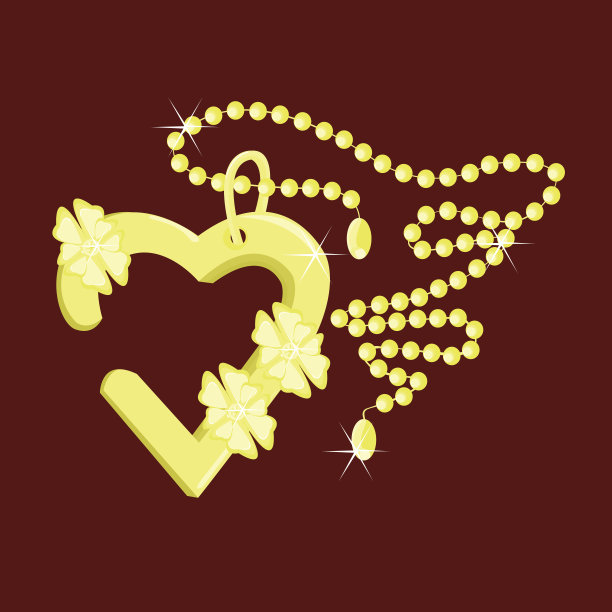 挂在金链上图片下载