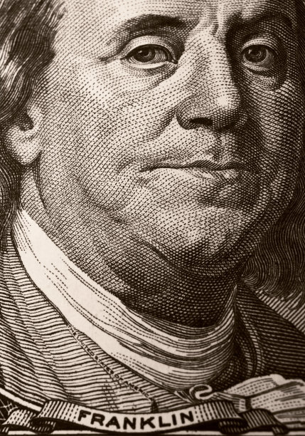 本杰明·富兰克林肖像图片下载