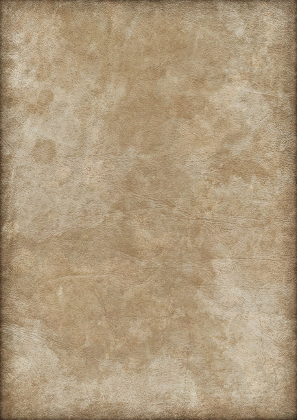 高分辨率古董动物皮羊皮纸皱褶Vignette Grunge纹理图片下载