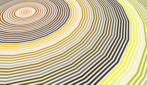 平面的彩色阴影像波浪一样从角落出现图片下载