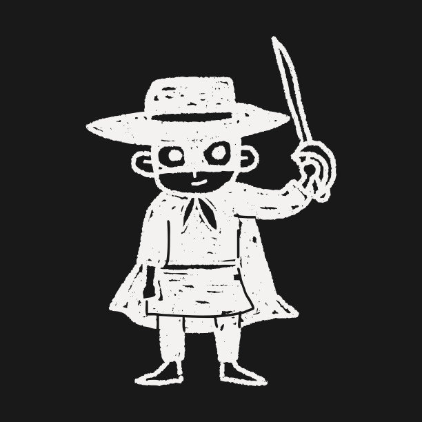 面具人涂鸦图片下载