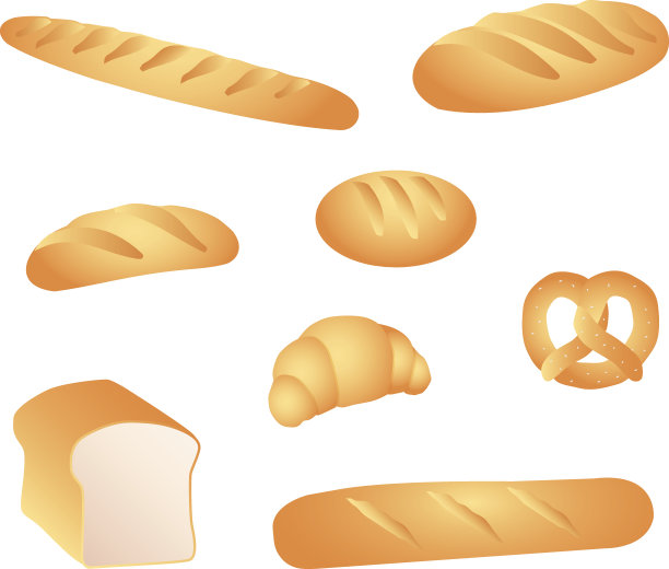 面包插图图片下载