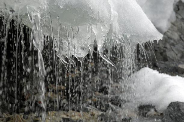 融化的冰川冰图片下载