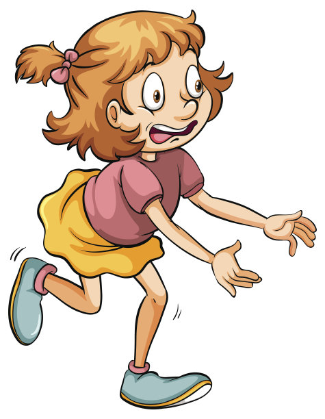 顽皮的小女孩图片下载