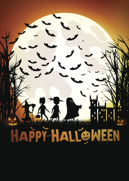 万圣节不给糖就捣蛋图片下载