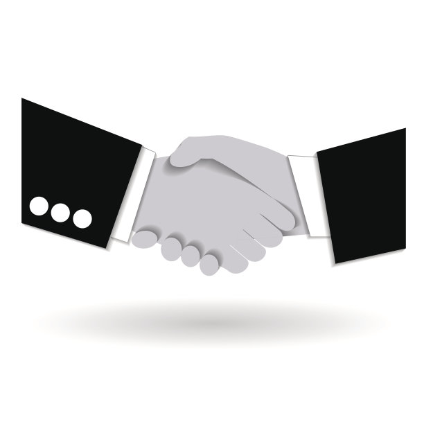 协议握手经营理念图片下载