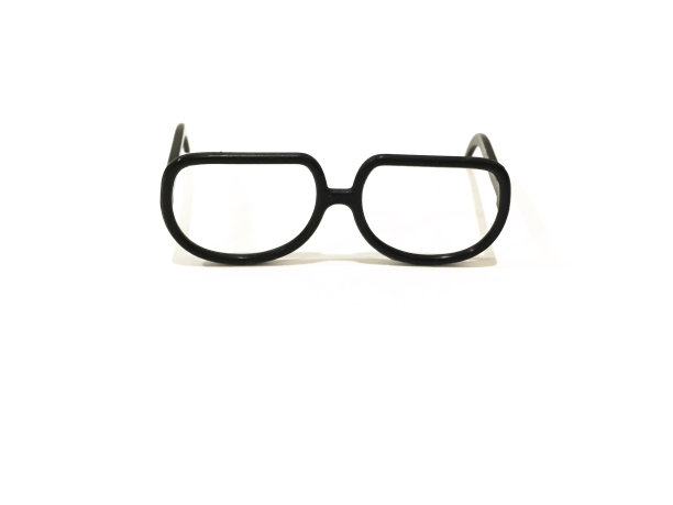 黑色塑料眼镜图片下载