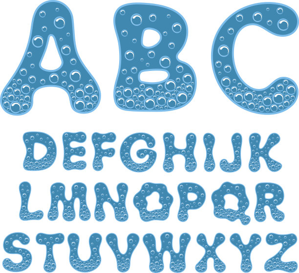 苏打水的字母。图片下载