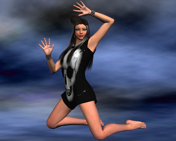 图像中的女孩图片下载