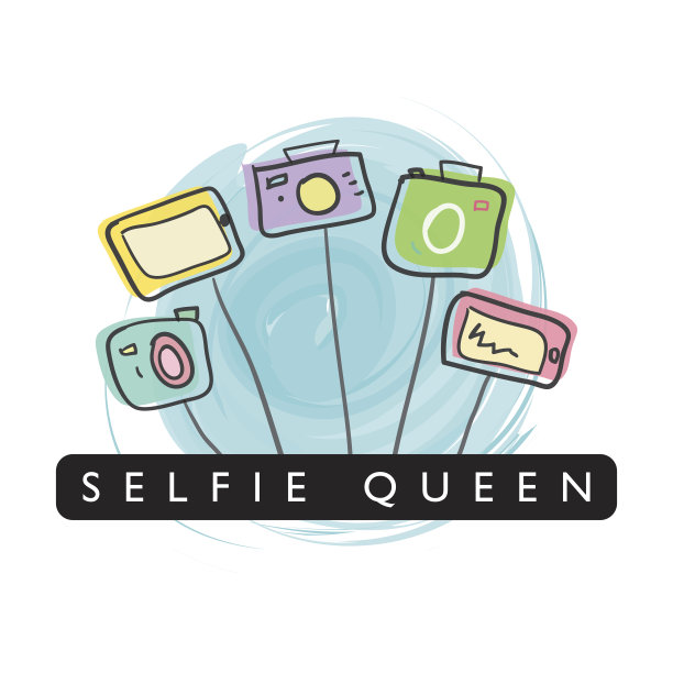 自拍t恤图形矢量打印设计图片下载