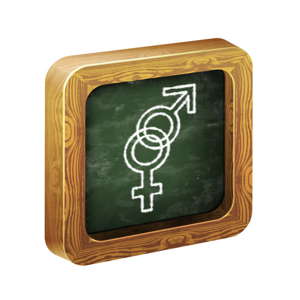 木制框架的图标，粉笔手绘图片下载