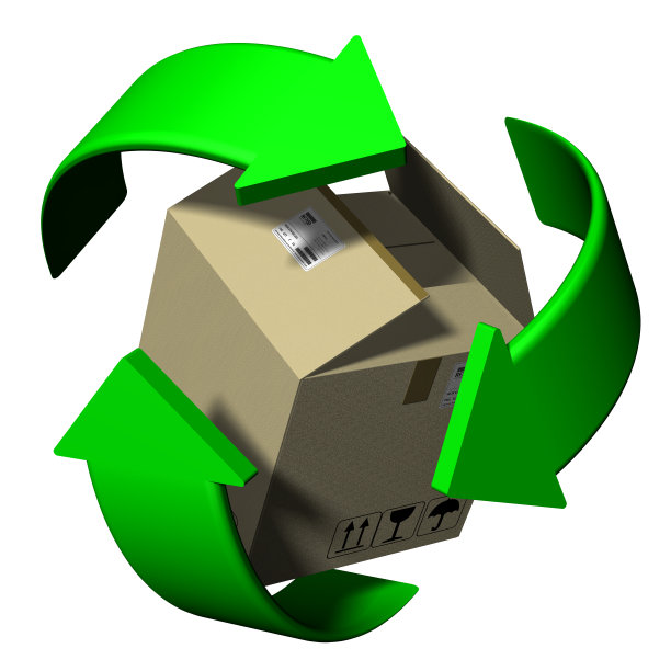 生态-纸板回收图片下载